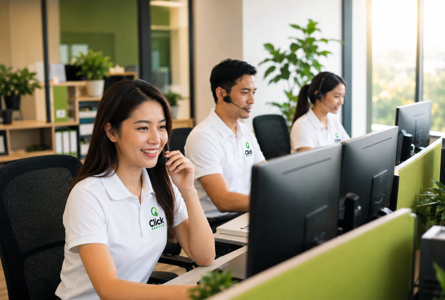 ทีมบริการลูกค้า Click Broker